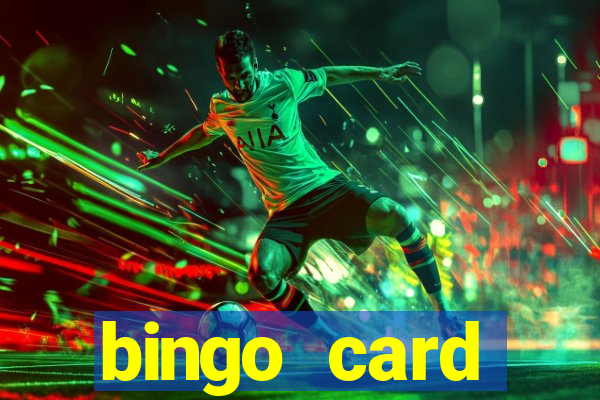 bingo card generator with pictures